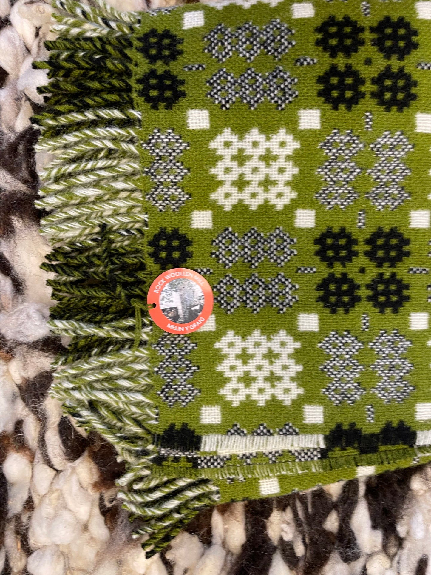 Welsh Tapestry Blanket Mwsogl