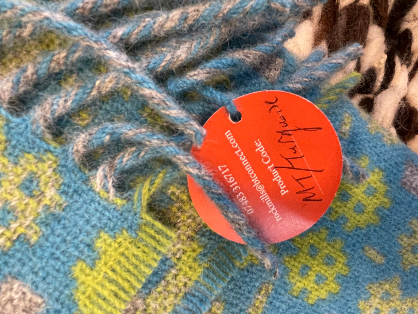 Welsh Tapestry Blanket Crwban