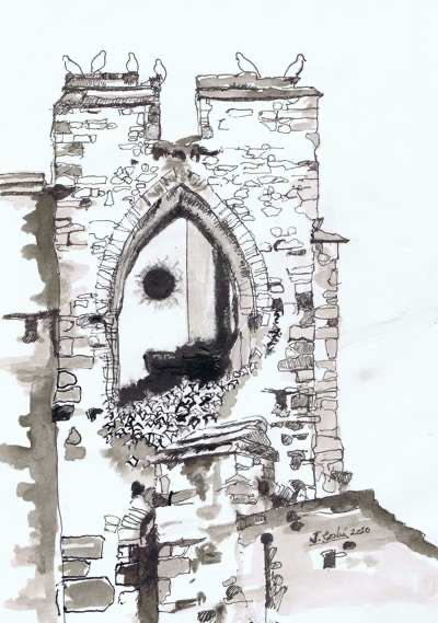 St Marten’s Tower Chepstow Castle