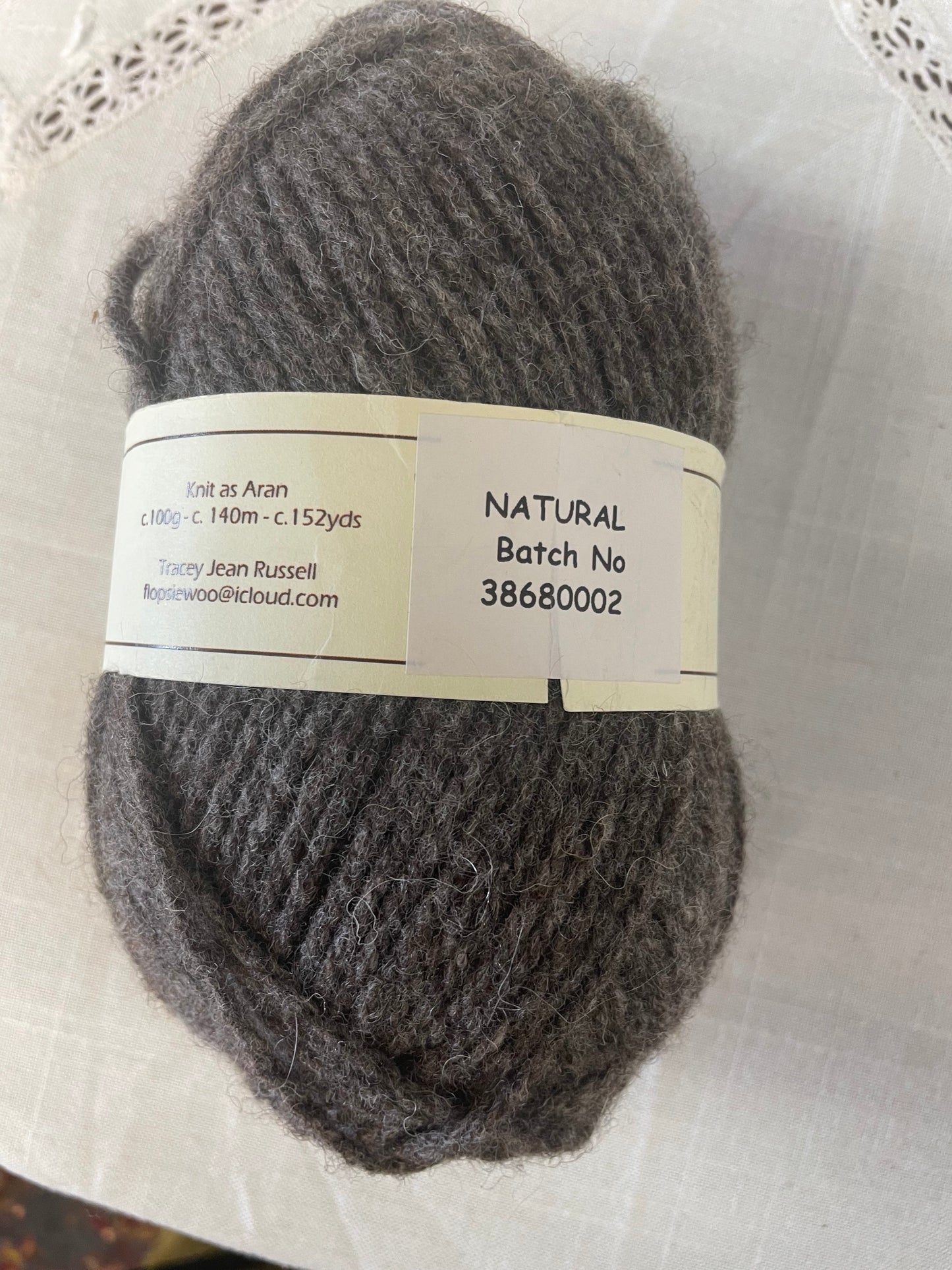 Curly Mob Flock 100g 140m Slate Grey Wool