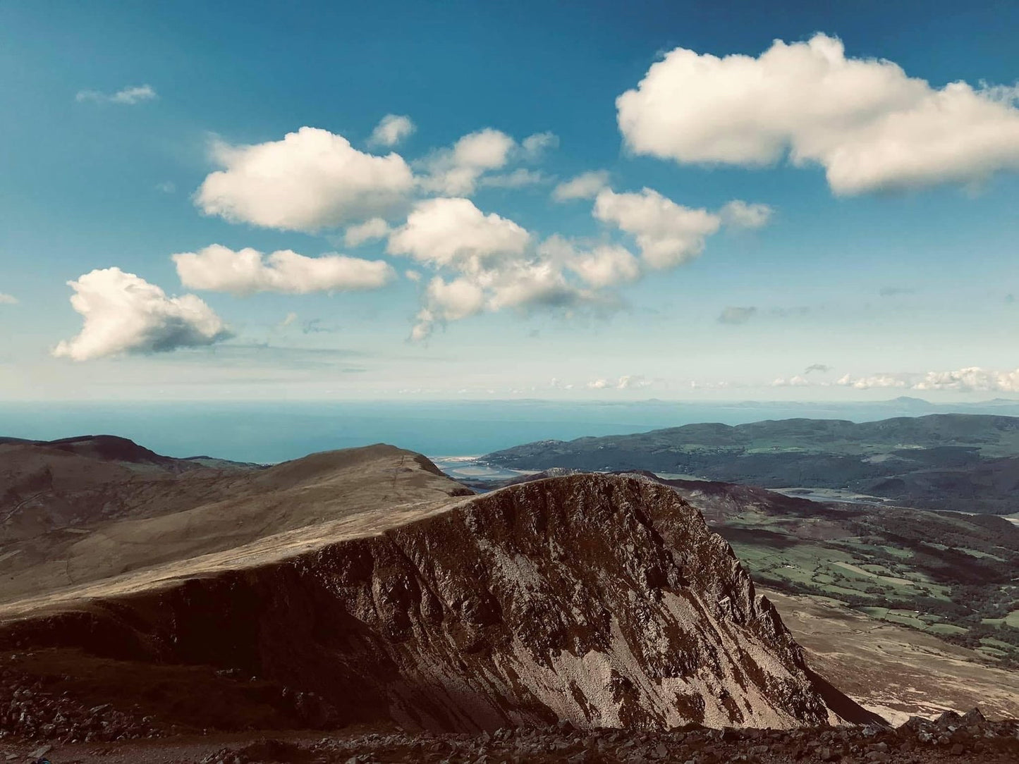 Cadair Idris and Cardigan Bay