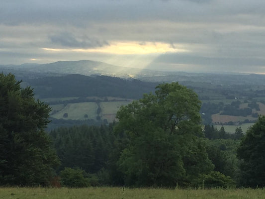 Sunlight over the Skirrid