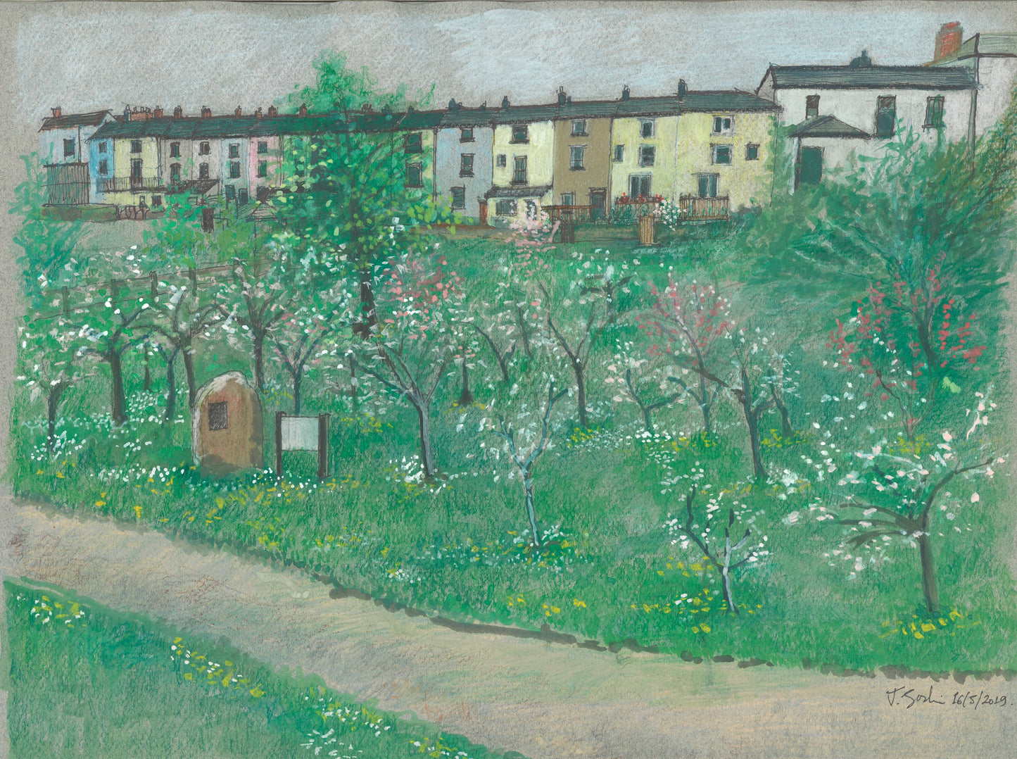 Castle Dell Chepstow Apple Blossom