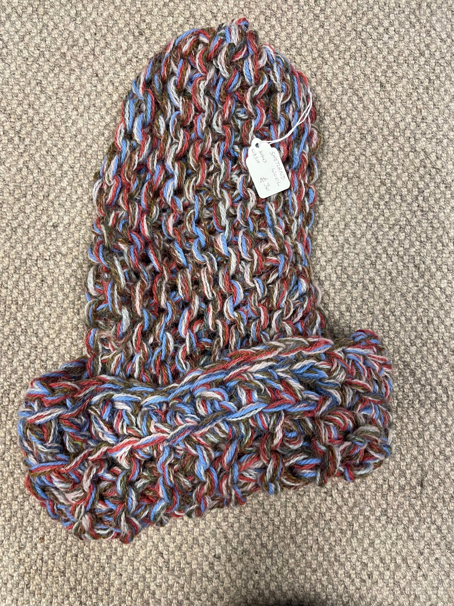 Shetland Wool Beany Hat