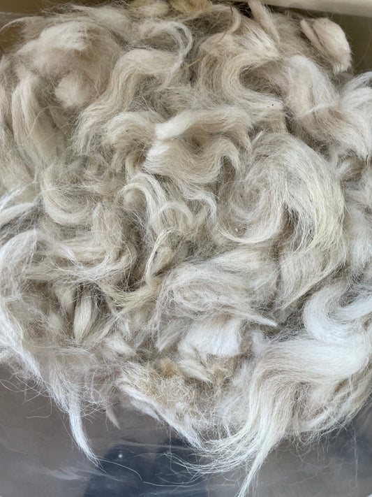 White Alpaca Fleece