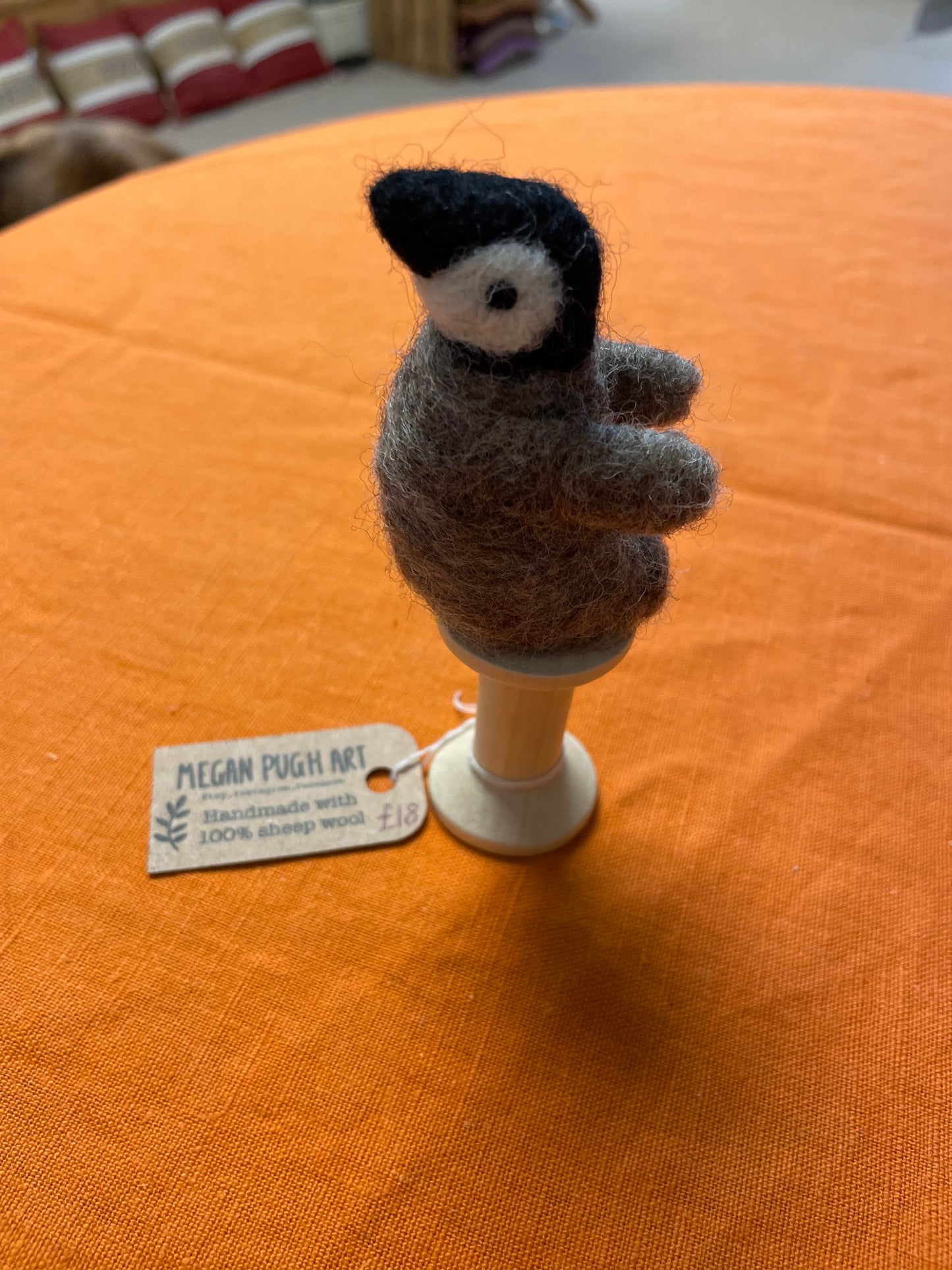 Needle Felted Baby Puffin