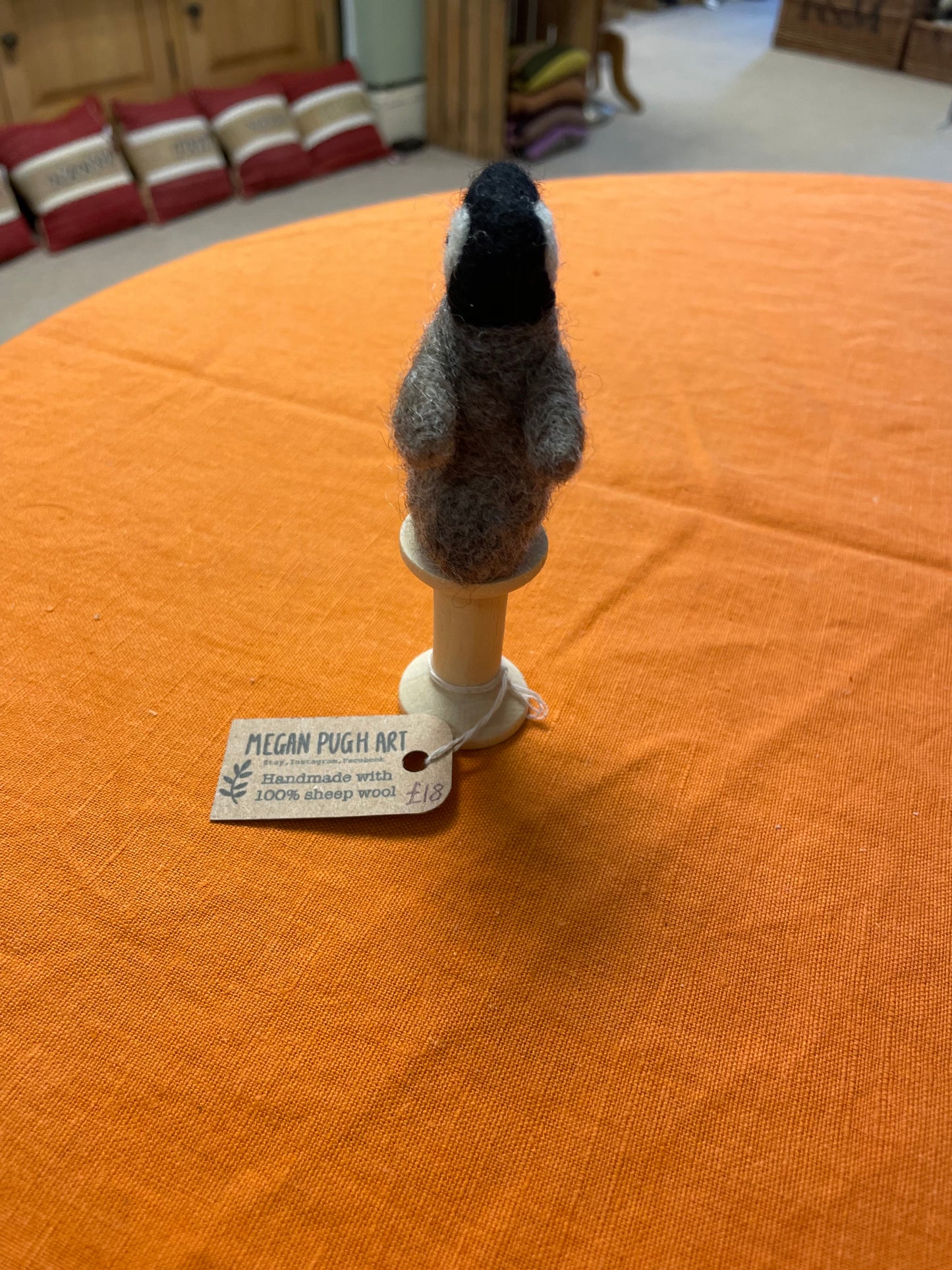 Needle Felted Baby Puffin