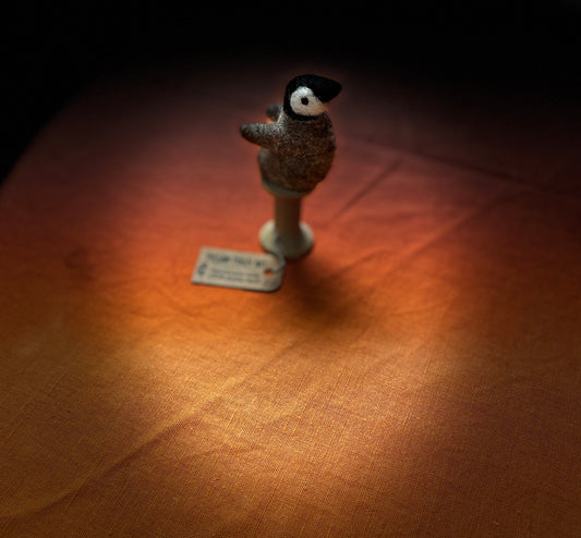 Needle Felted  Baby Puffin