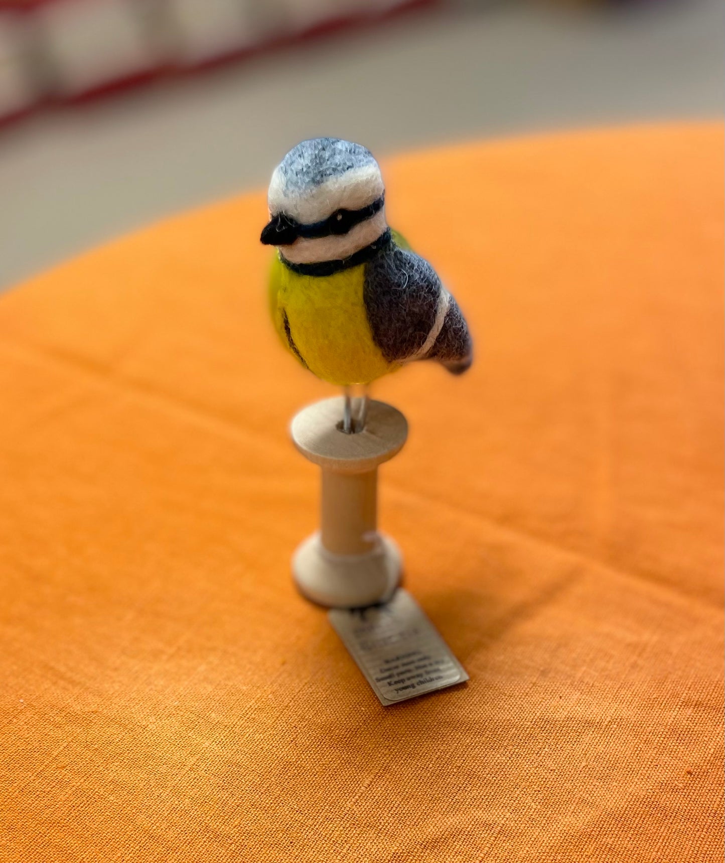 Needle Felted Blue Tit
