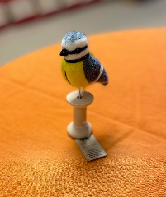 Needle Felted Blue Tit
