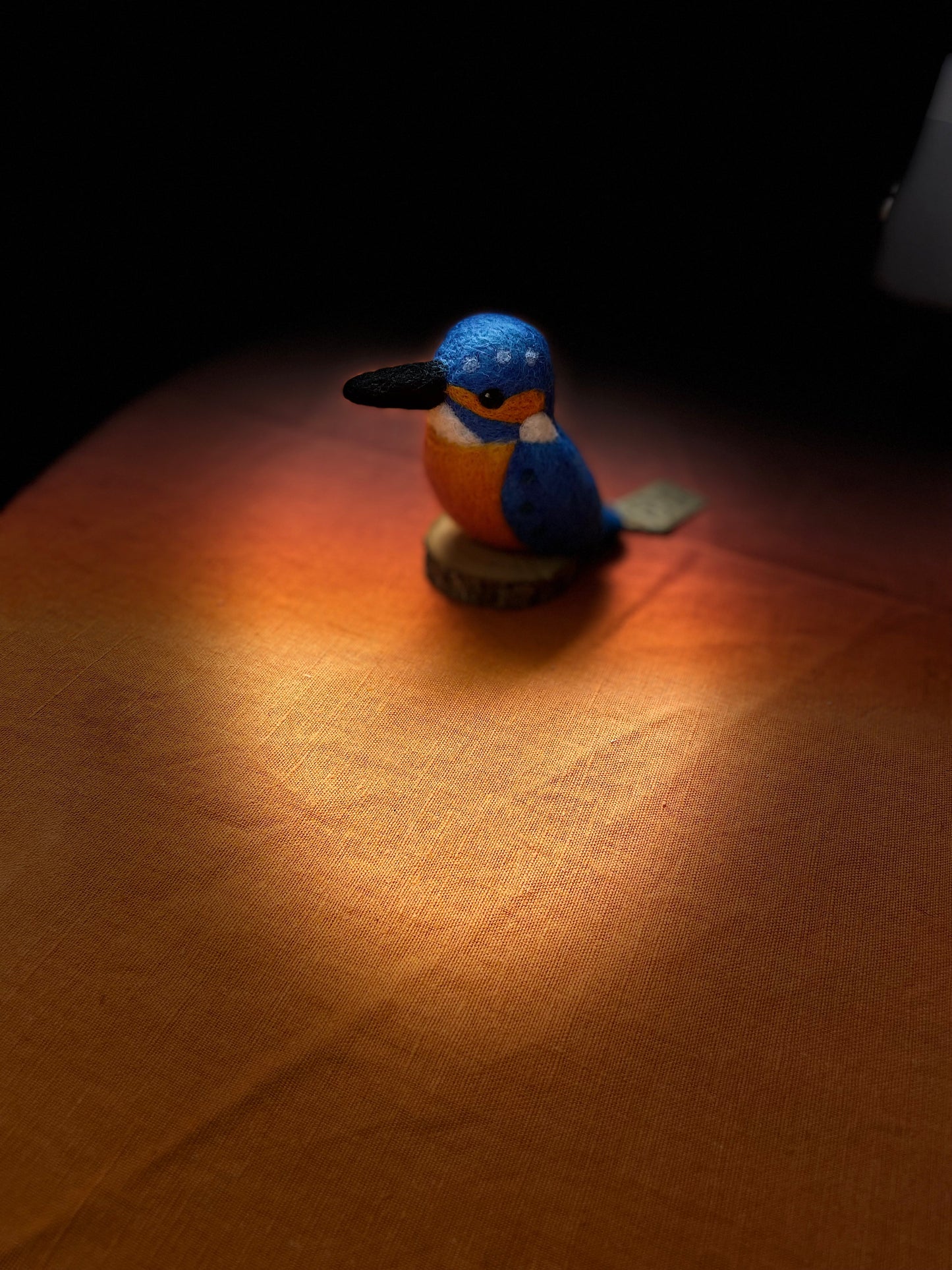 Needle Felted Kingfisher
