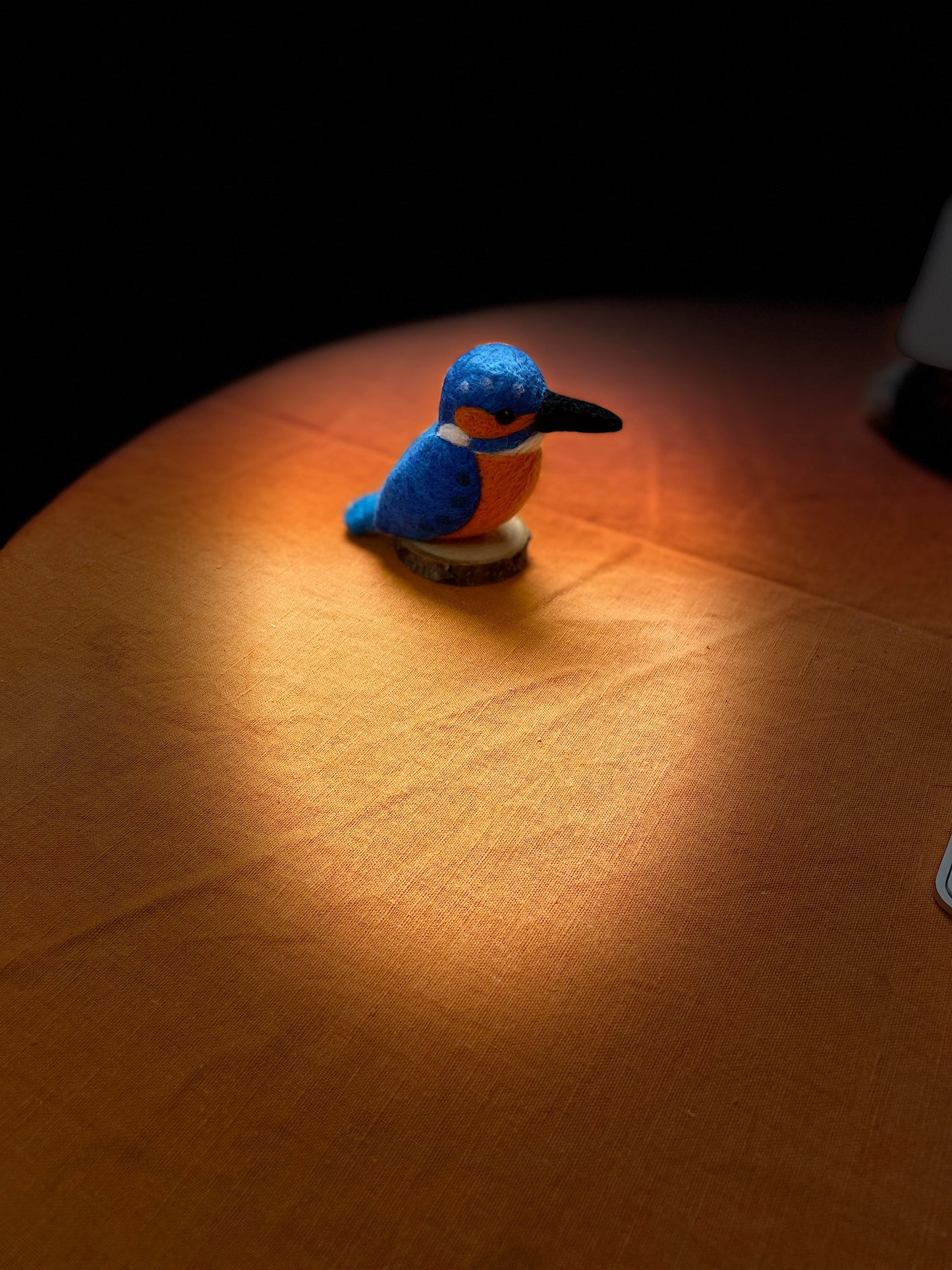 Needle Felted Kingfisher