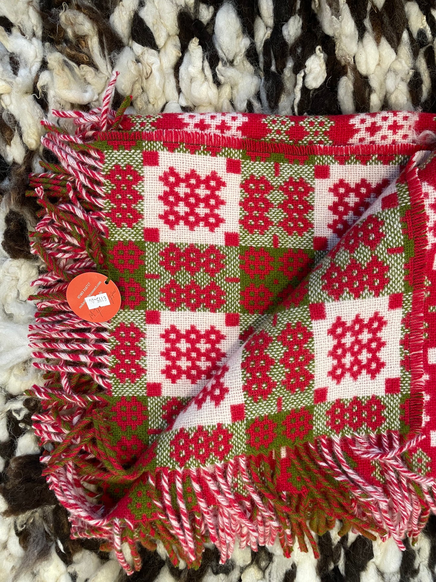 Welsh Tapestry Blanket Ddraig Goch