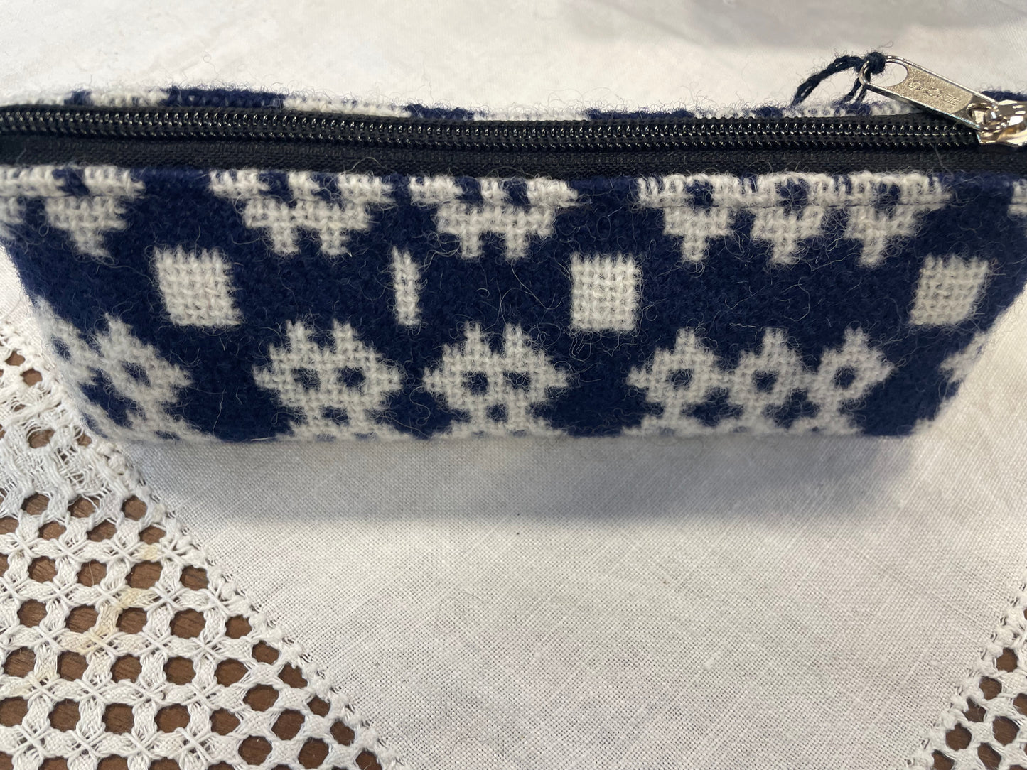 Caernarfon Portcullis Tapestry Pencil Case Glas