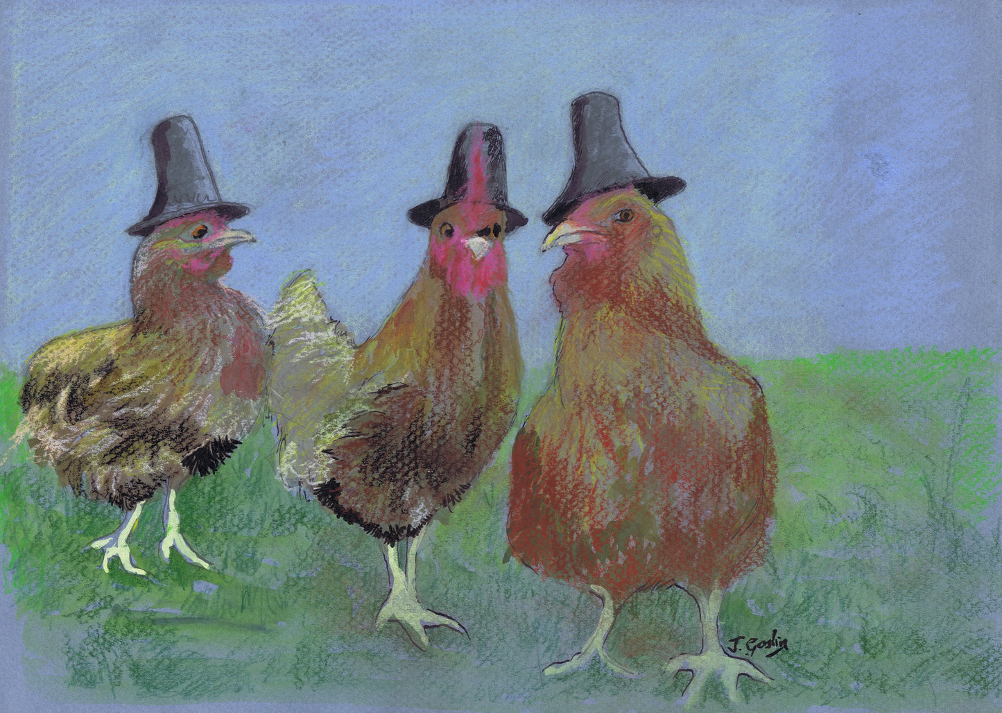Three French Hens