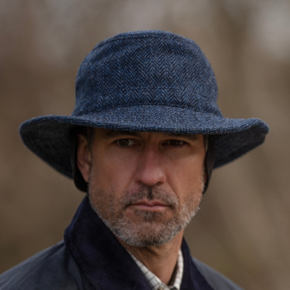 Harris Tweed Berkeley Fedora Hat