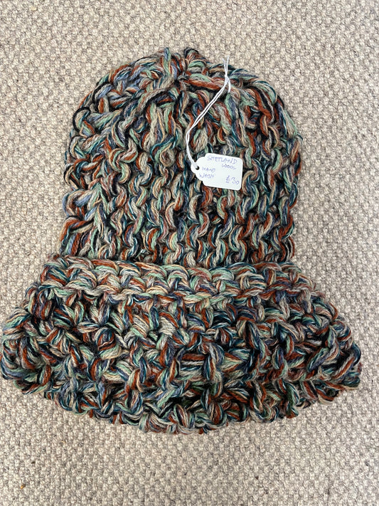 Shetland Wool Beany Hat