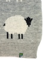 Martha British Wool Sheep Cropped Jumper