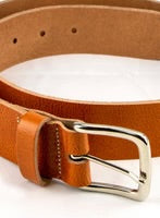 British Made Real Leather Belt - Wide