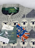 Phoebe Repeating Sheep British Wool Jumper