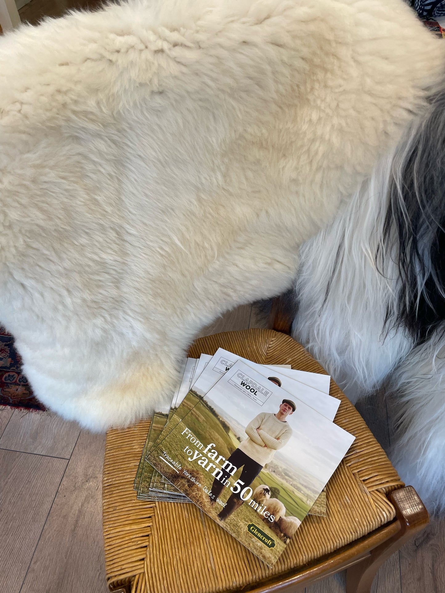 Fairlop Natural Cream British Sheepskin Rug