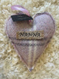 Welsh Tweed Heart Decoration