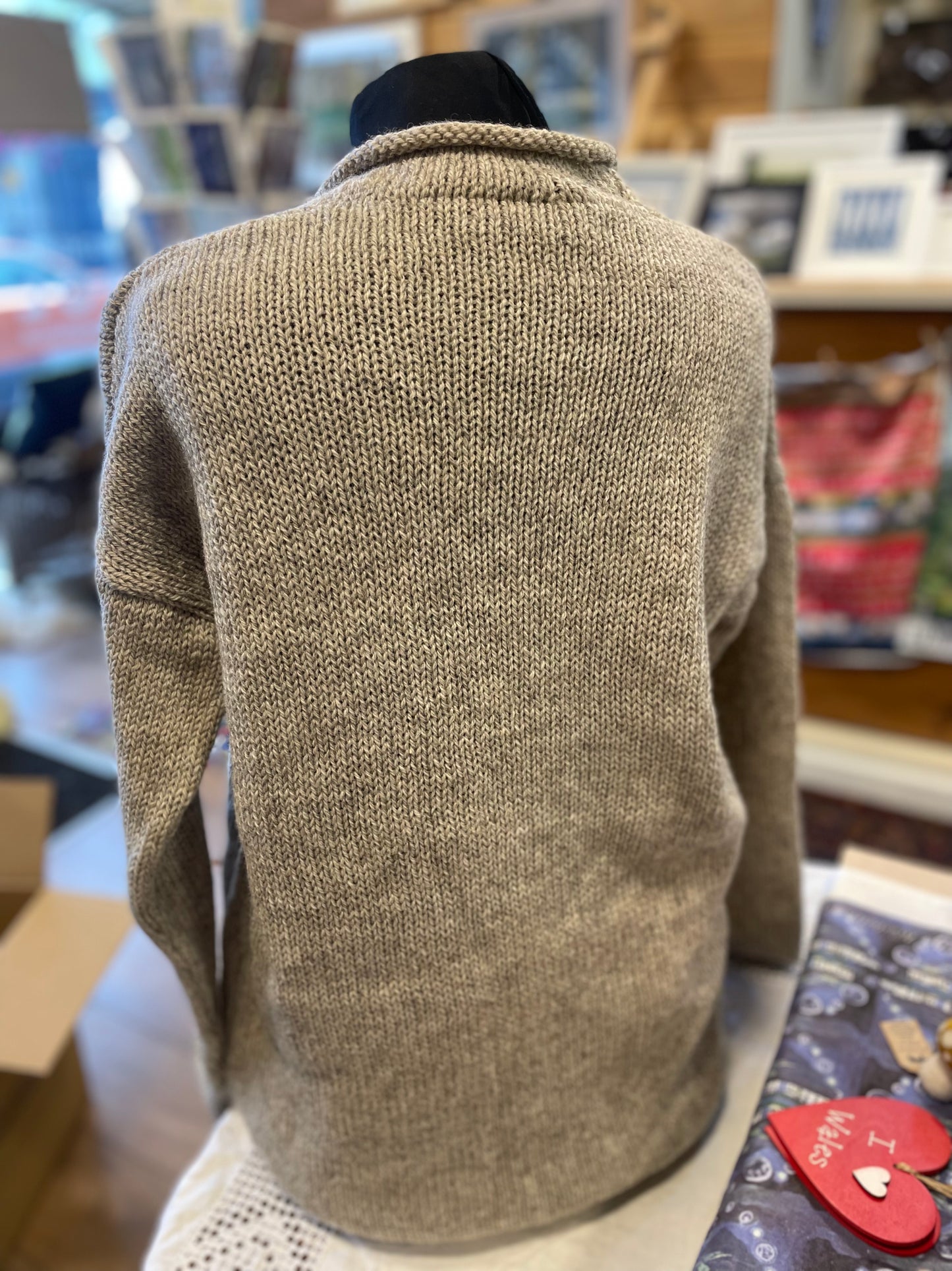 Welsh Dragon 100 % wool jumper