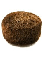 Cappuccino Colour Rare Breed British Sheepskin Pouffe
