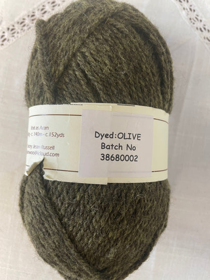 Curly Mob Flock 100g 140m Natural Wool