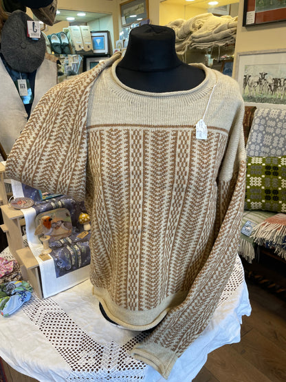 Cwmchwefru designed Shetland  wool jumper
