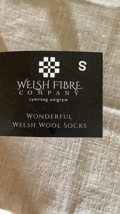 Black Welsh Mountain Wonderful Welsh Wool Socks