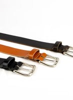 British Made Real Leather Belt - Wide
