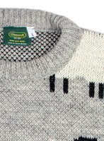 Martha British Wool Sheep Cropped Jumper