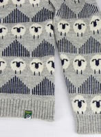 Phoebe Repeating Sheep British Wool Jumper