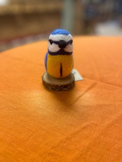 Needle Felted Blue tit