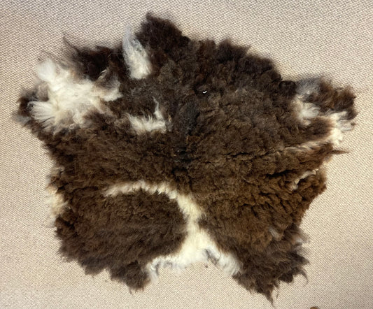 Jacob Fleece felted back Rug