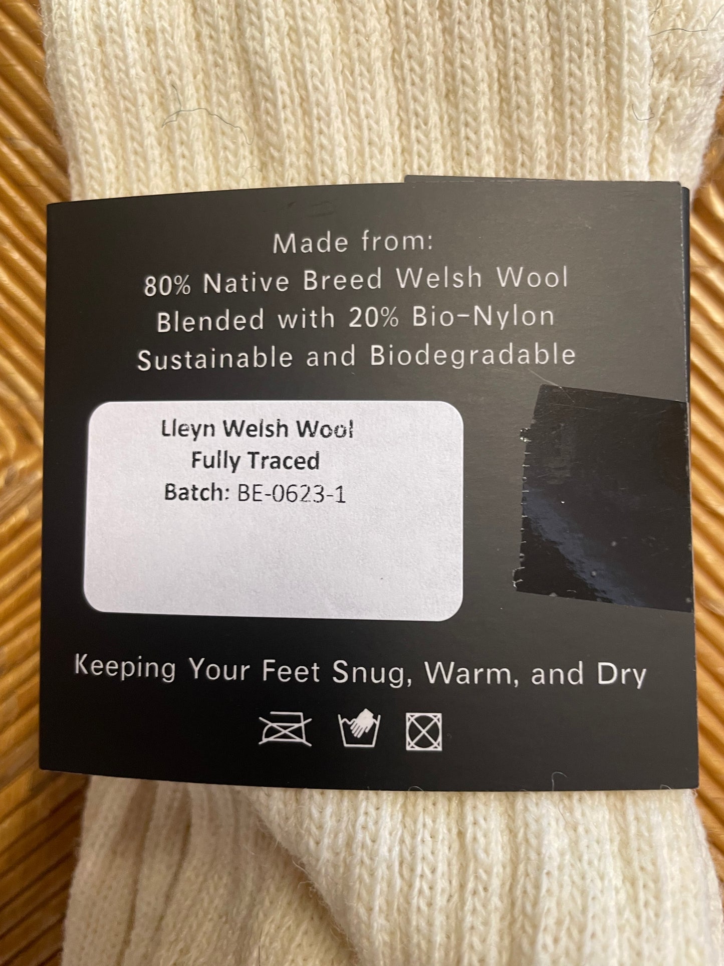 Lleyn Wonderful Welsh Wool Socks