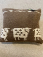 Woollen Sheep Cushion